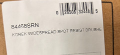 Moen Korek 84468SRN Spot Resist Brushed Nickel Widespread Bathroom Faucet