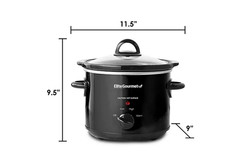 Elite Gourmet 3-qt Slow Cooker