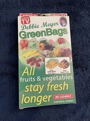 Debbie Meyer Generic Green Bags Stay Fresh 20 Reusable Bags 10Med 10Lg Save $$$