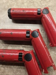 Milwauke 6539-1 Cordless Screwdriver Lot of 3 w/ 1 Charger Working Read Descript