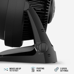 Vornado 630B Medium Whole Room Air Circulator – Black