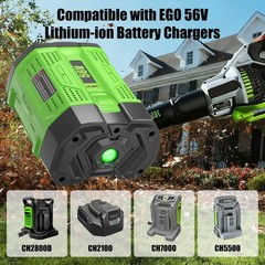 1~2PACK 56V 12.0Ah upgrade For EGO BA5600T Power + 56V 10Ah Lithium New Battery