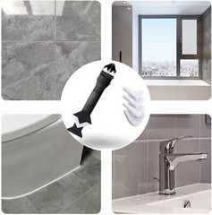 5 in 1 Silicone Sealant Remover Tool Kit Set Scraper Caulking Mould Removal US