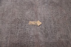 Over-Dyed Traditional Area Rug 4×6 Hand-knotted Wool Vintage Brown for Any Room