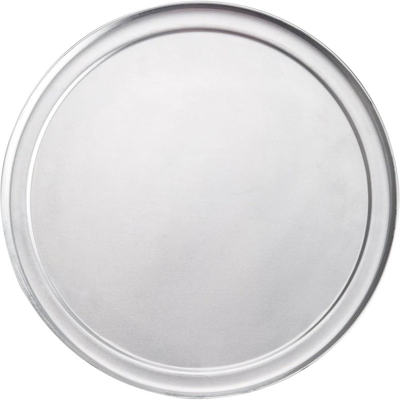 Durable Aluminum Baking Pan Crispy Crusts Commercial Oven Safe Round Tray New