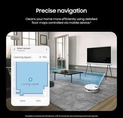 Samsung – Jet Bot+ Robot Vacuum Mop Combo with Clean Station – NEW