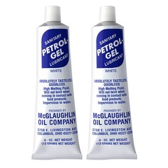 (2 Pack) Petrol Gel Food Grade Equipment LubricantNSF (2/4 oz. Tube)