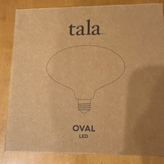 Tala OVAL Oval LED Lamp Bulb 6W 2700K 120V MPN OVAL-6W-2700K-E
