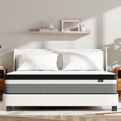 10″ 12″ 14″ Gel Memory Foam Hybrid Queen Mattress Spring Twin Full King in A Box