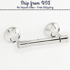 Bestseller Pottery Barn Mercer Toilet Paper Holder Polished Nickel