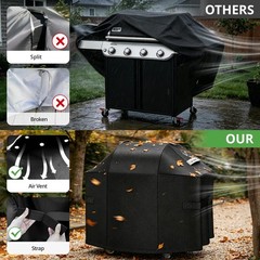 58 Inch HeavyDuty Waterproof Grill Cover for Genesis II 300 Series Grills