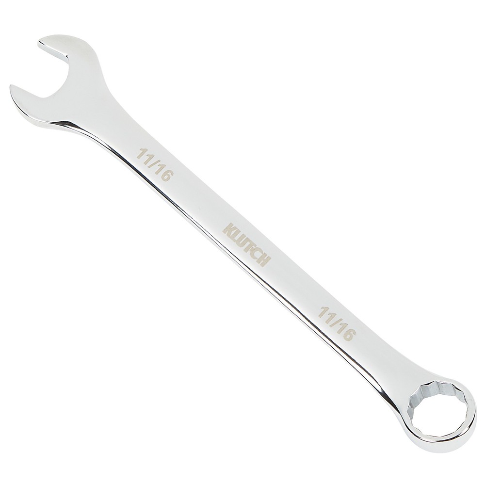 Klutch Combination Wrench, 11/16in. x 7.68in.