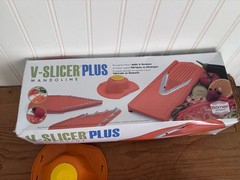 Swissmar Borner V-Slicer Plus Mandoline With Original Box Made in Germany