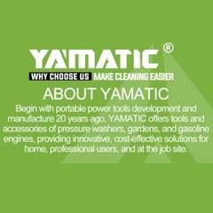 YAMATIC 3/4″ Shaft Horizontal Pressure Washer Pump 3400 PSI 2.5GPM Replaced Pump