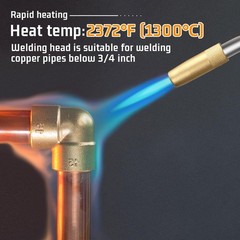 Propane Torch Head Mapp Gas Torch Map GasTorch Kit Welding Torch Brazing Torch