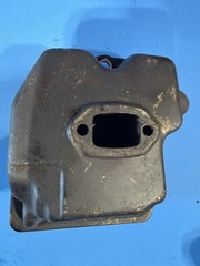 Sachs Dolmar Chainsaw 120 Muffler 3 Holes On Front None On Side Bin 36