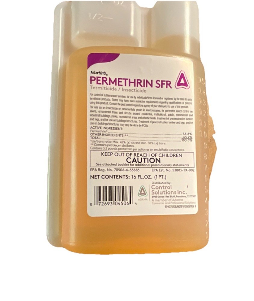 Martin’s Permethrin SFR 36.8% Concentrate Termiticide/Insecticide, 16 fl oz