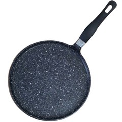 Roch Guss Grand Chef Crepe Griddle Flat Pan 9.5in Healthy Cookware ITALY NEW