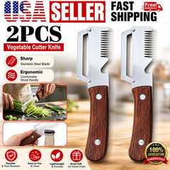 2Pcs Vegetable Peeler 3 in 1 Multi-Functional for Kitchen Stainless Steel Peeler