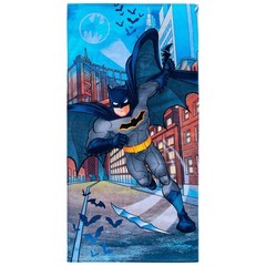 Franco Kids Super Soft Cotton Bath/Pool/Beach Batman Towel, 58 in x 28 in,