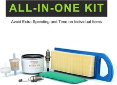 Air Oil Filter Tune Up Kit For Briggs & Stratton Fit Craftsman Lt1000 15-18.5 Hp