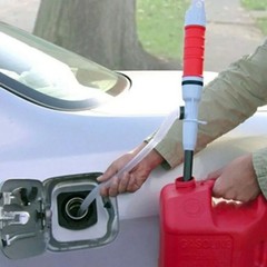 Battery Powered Siphon Pump Multi-Use Fuel Transfer Pump Kit Siphon Pump for Oil