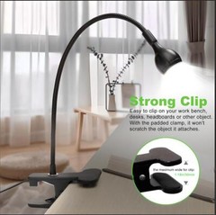LED Lamp Laptop Computer Clip On Bed Desk Table USB Reading Light Flexible