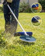 43CC Weed Wacker Gas Powered, 3-in-1 Gas Weed Eater 2-Cycle String Trimmer Yard