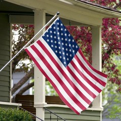 2×3 FT United States USA Flag Outdoor Polyester US American Flag Heavy Duty Oz