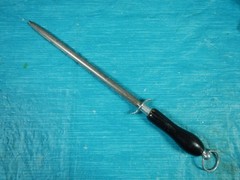Vintage ROWOCO #511 Knife Steel Sharpener/France/18”- lots of life left!!!