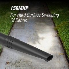 Corded Electric Blower, 7-Amp, 330 CFM Blowing Force, 150 MPH Air Speed