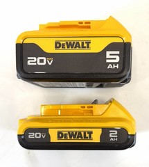 DeWalt Atomic 20V Max Impact Driver/ Hammer Drill 5Ah & 2Ah Batteries DCK200D1P1