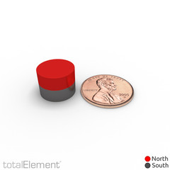 1/2 x 3/8 Inch Neodymium Rare Earth Disc Magnets N42 (16 Pack)