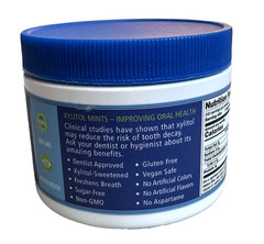 Xlear Spry Xylitol Peppermints Dental Defense 240 Pcs Oral Care Stop Bad Breath