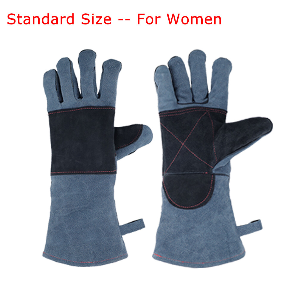 Rose Gloves Gardening Long Cactus Thorn Puncture proof Leather Sleeve Protector