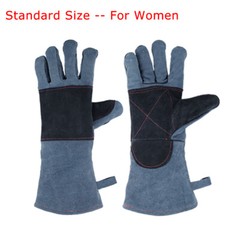 Rose Gloves Gardening Long Cactus Thorn Puncture proof Leather Sleeve Protector