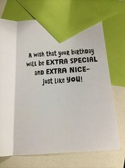 Happy 3rd Birthday 3 Years Old Of Sweet You! 5”x7” Hallmark Greeting Card