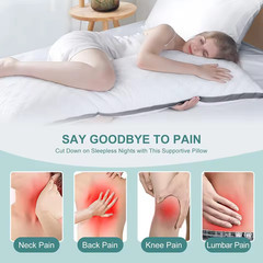 Body Pillows for Adults Long Pillows for Sleeping 21×54 in Firm Full Body Pillow