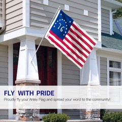 Anley Fly Breeze 3×5 Ft Bennington 76 Flag – American Revolution Flags Polyester