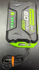 Greenworks Pro 60v Battery LB60A00 & Charger CAC801