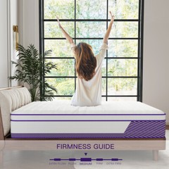 12″/14″ Mattress In a Box Gel Memory Foam Hybrid Spring Twin Full Queen King Bed