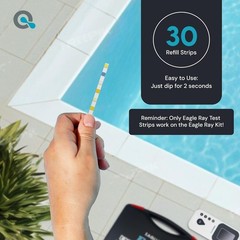 Eagle Ray Digital Pool Water Test Kit by AquaDoc with Digital Water Tester #1020