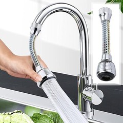 360 Degree Rotating Faucet Movable Kitchen Tap Head Water Saving Nozzle Sprayer