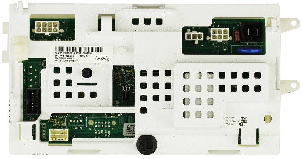 Whirlpool W11629601 Stacked Washer Laundry Center Control Board