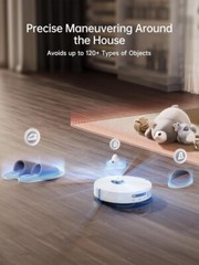 DREAME X40 Ultra White Robot Vacuum 12kPa Hot Water Clean｜Certified Refurbished