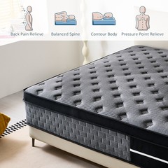 8″10″12″14 Twin Full Queen King Size Mattress in a Box Hybrid Spring Memory Foam