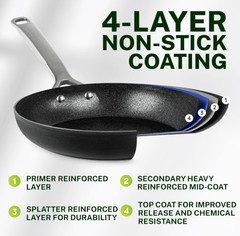 Granitestone Armor Max 12-Inch Fry Pan – Free Shipping