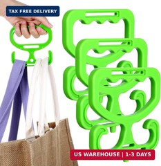 3 Pcs Grocery Bag Carrier Heavy Duty Shopping Bag Holder Reusable Comfortable Ca