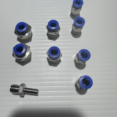Pneumatic Tubing Blue 8mm or 5/16 OD 5mm ID Polyurethane PU Tube Kit 10 Meter