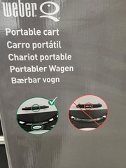 Weber Portable Grill Cart Q 6557